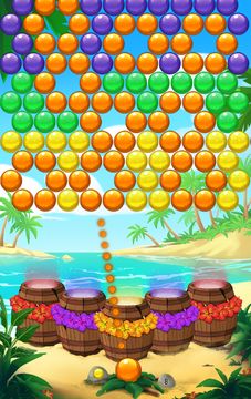 Скриншот игры Bubble Beach Buster