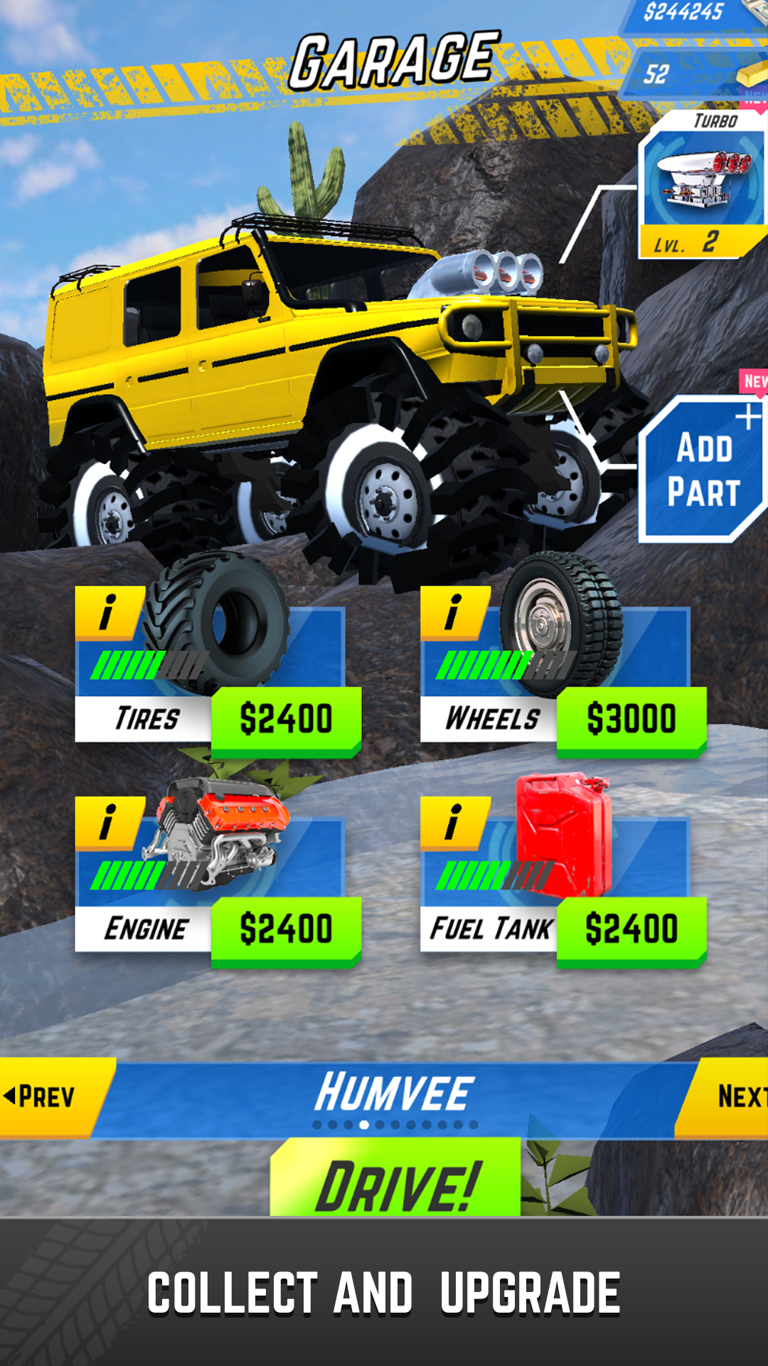 Скриншот игры Rock Crawler
