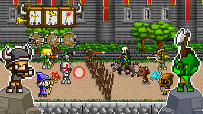 Screenshot 1 of Mini Fighters : Quête et bataille 