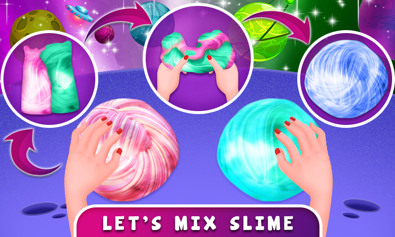 Makeup Slime Simulator Games Game Screenshot