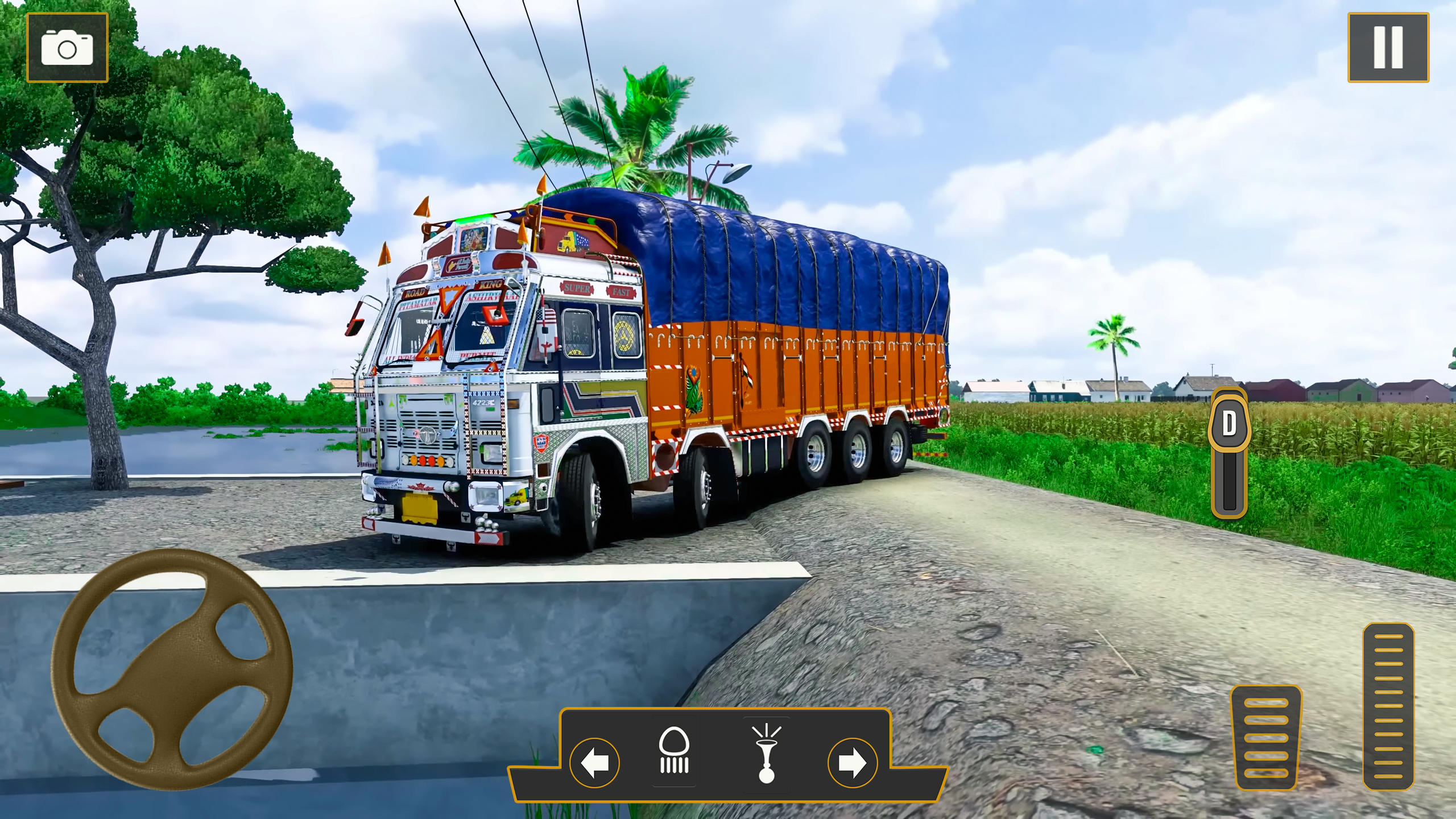 Truck Simulator Indian Game 3D ゲームのスクリーンショット