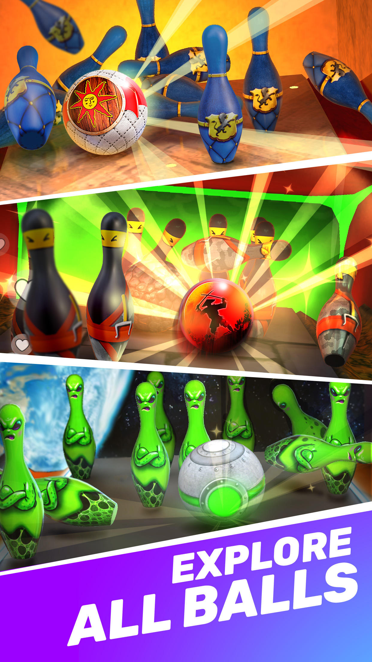 Bowling Clash: 3D Crew Game screenshot game