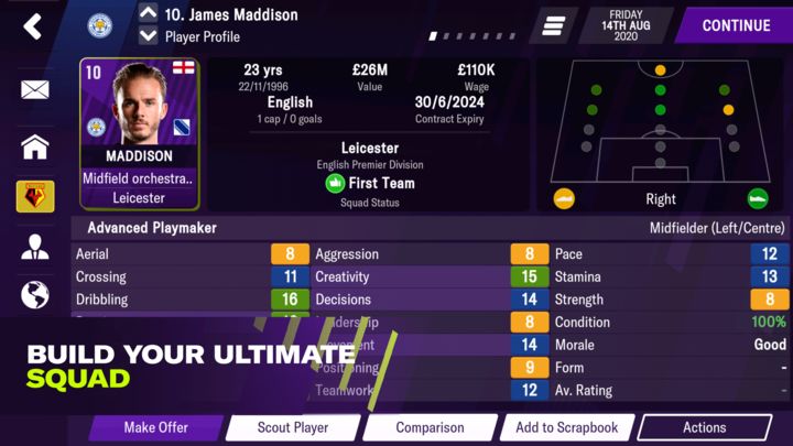 Screenshot 1 of Football Manager 2021 Mobile 