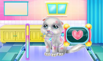 Kitty Beauty Kitty Grooming Spa Salon Game Screenshot