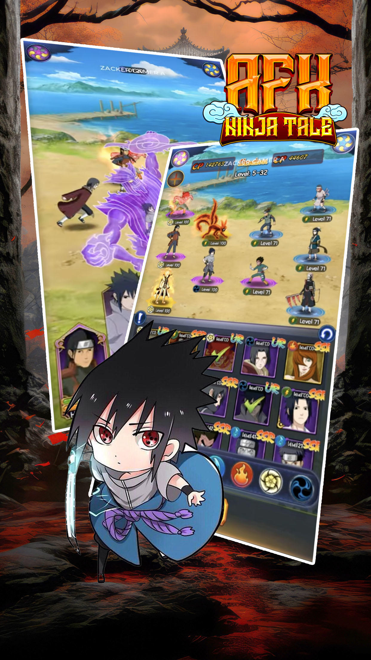 AFK Ninja Tale Game Screenshot