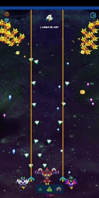 Screenshot 1 of Galaxy Destroyer: スペースシューティングゲーム 1.15