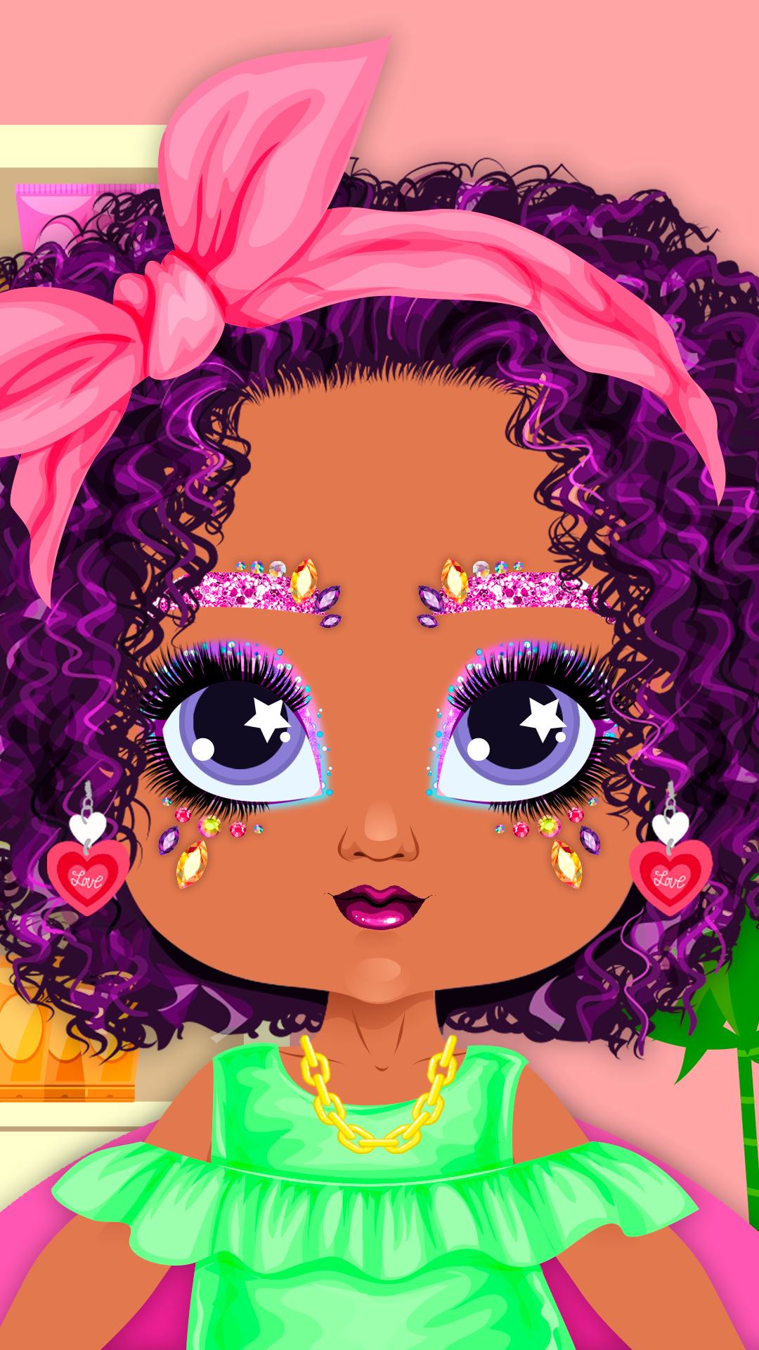 Cuplikan Layar Game Makeup Beauty Salon-Girl Games