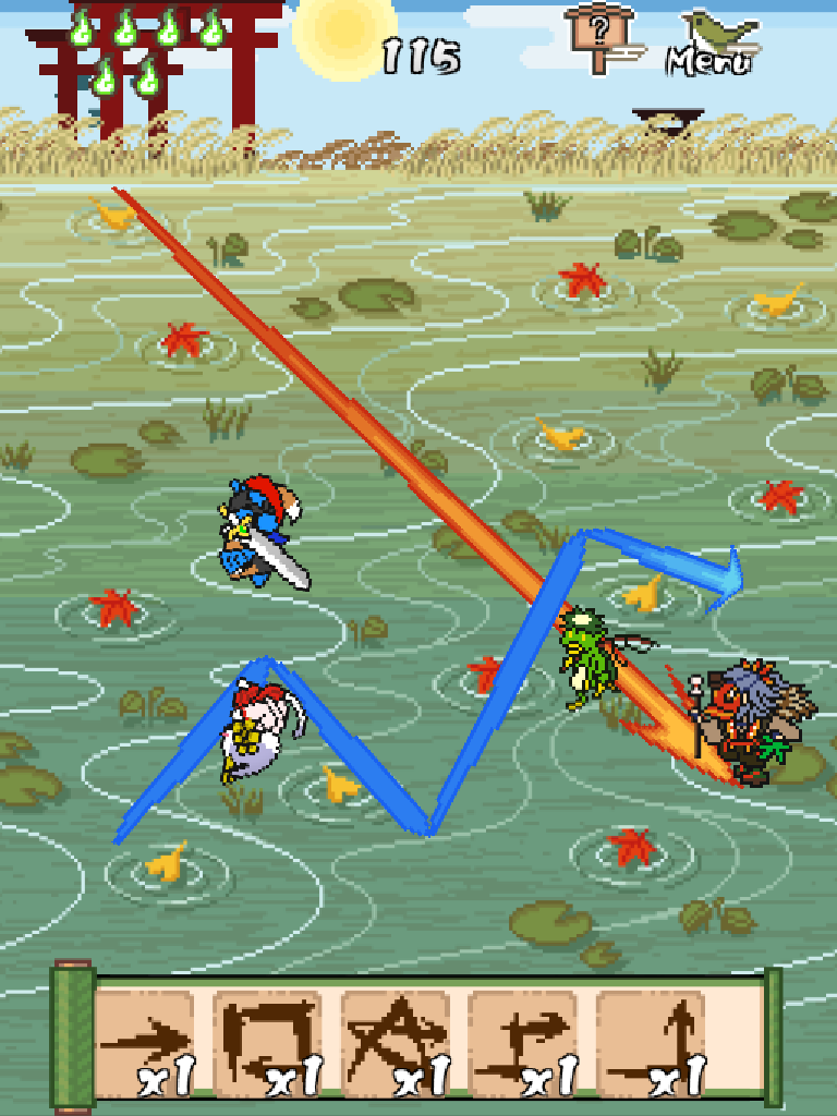 Wan Nyan Slash Game Screenshot
