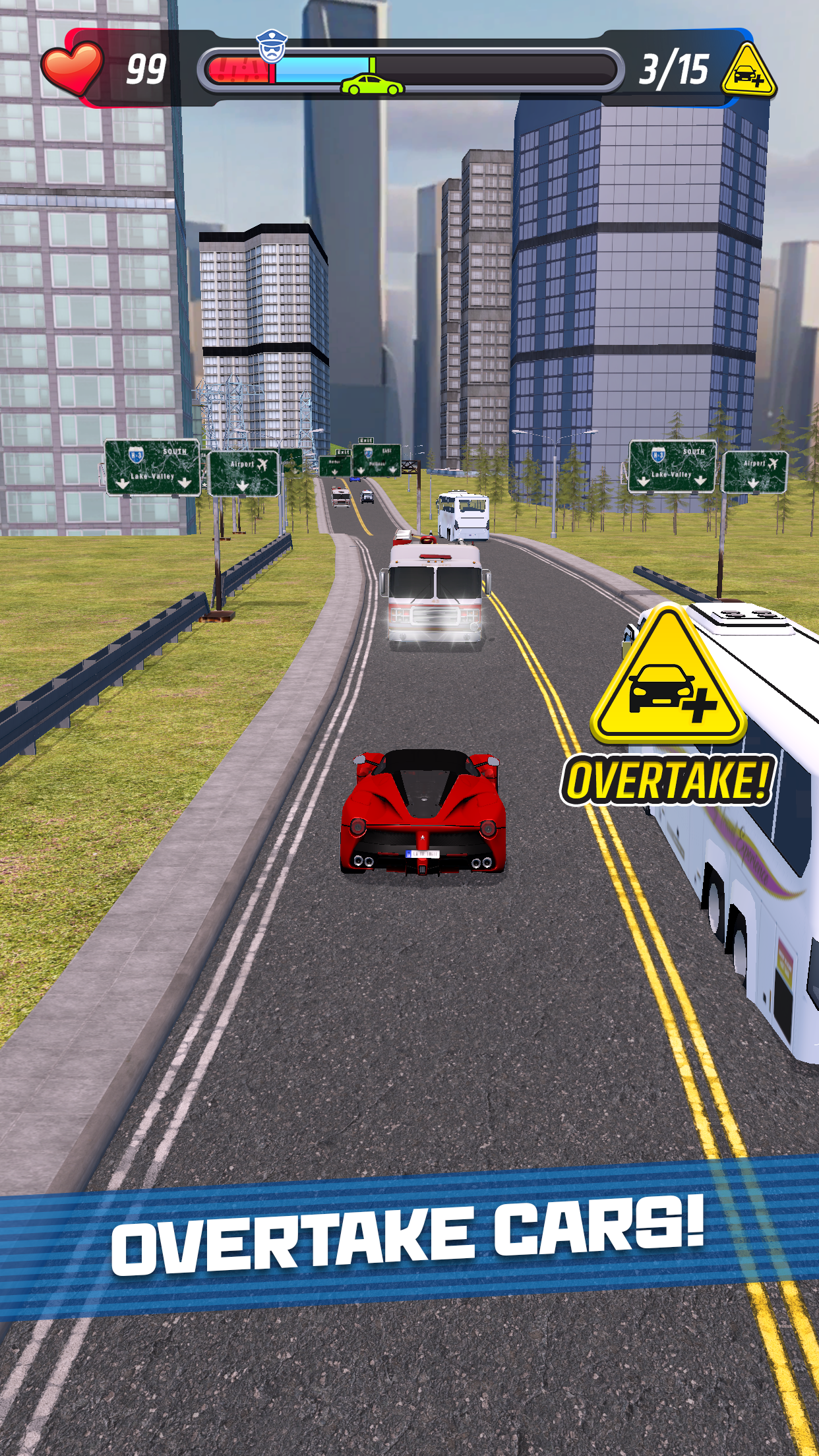 Highway Chase Game Screenshot