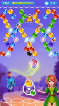 Monster Pet Pop Bubble Shooter Game Screenshot