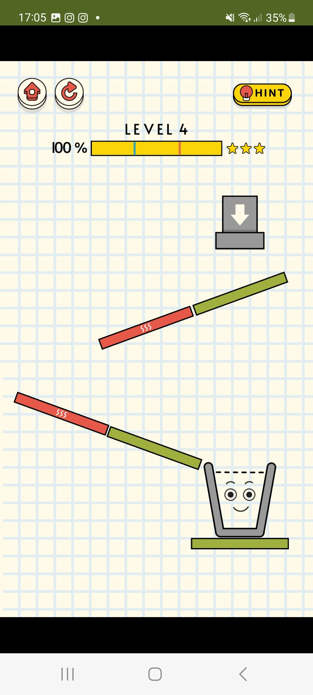 Happy Filled Glass Two Game Screenshot