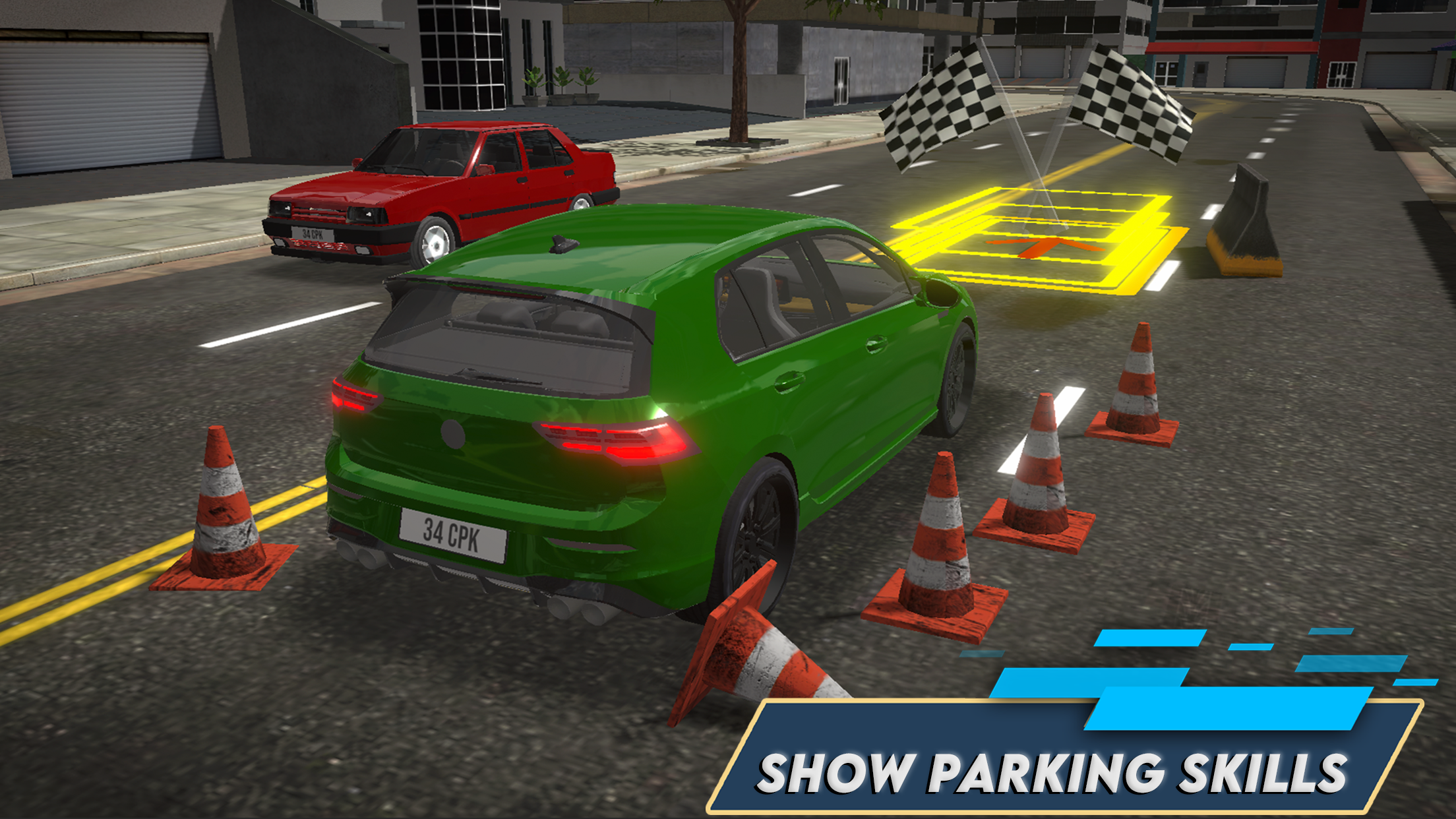 Screenshot of Car Parking King: Driving City