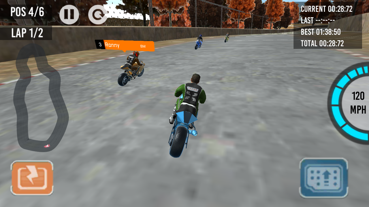 City Turbo Moto Hero Game Screenshot
