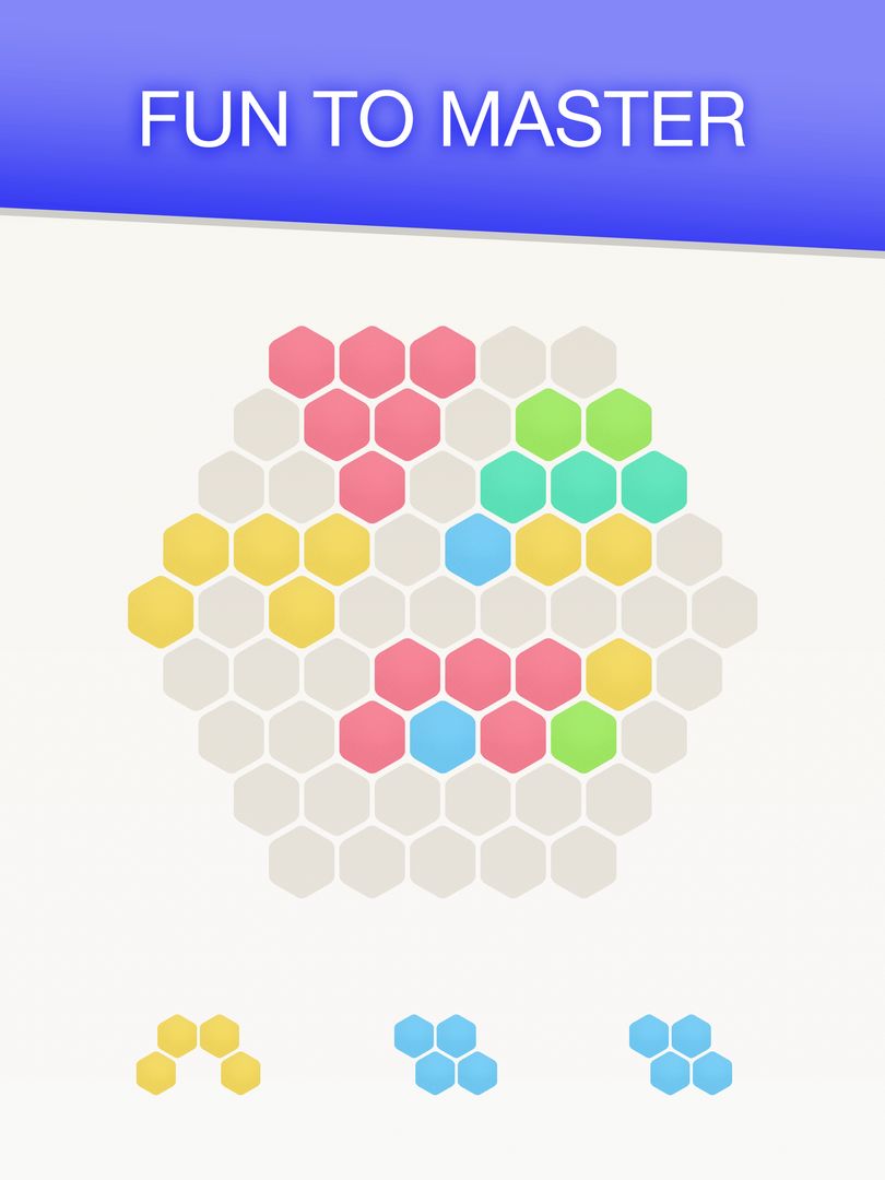 Screenshot of Hex FRVR - Hexa Puzzle Board
