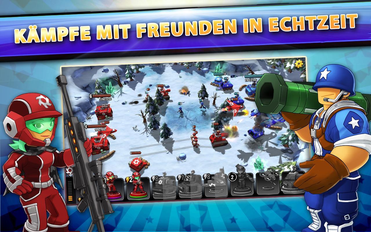 Cuplikan Layar Game Mini Guns - Omega Wars