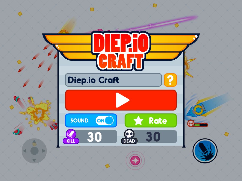 Force.io Craft - Free Diep War screenshot game