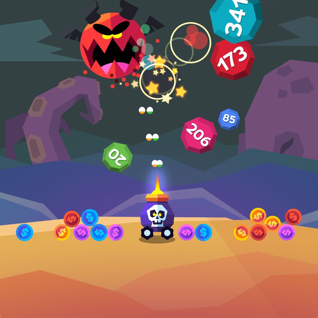 Screenshot of Color Ball Blast