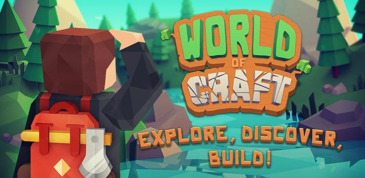 Banner of World of Craft: Sandbox Exploration Adventure Game 1.30