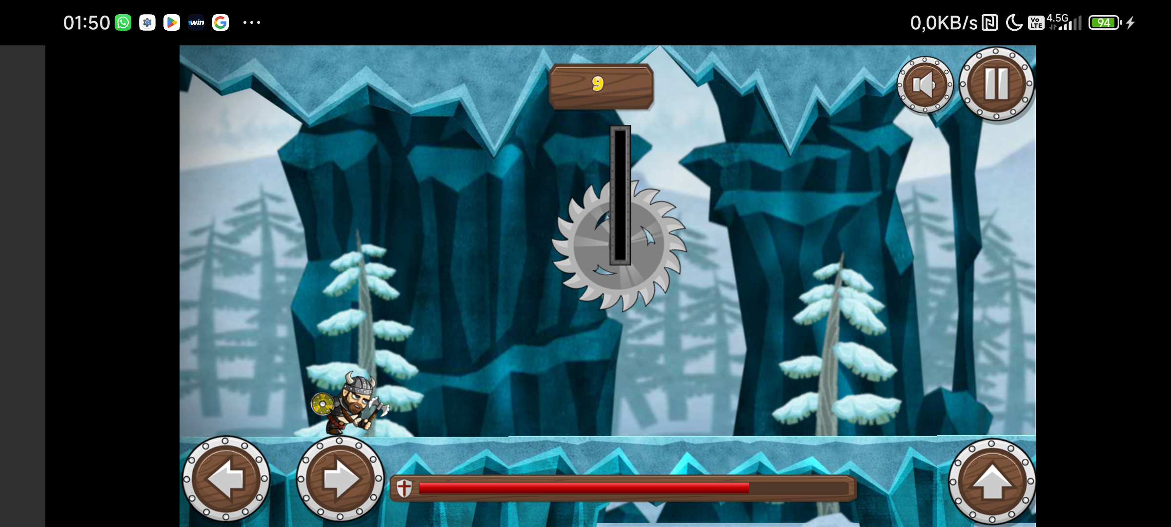 Viking Road screenshot game