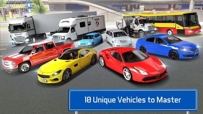 Multi Level 7 Car Parking Garage Park Training Lot Game Screenshot