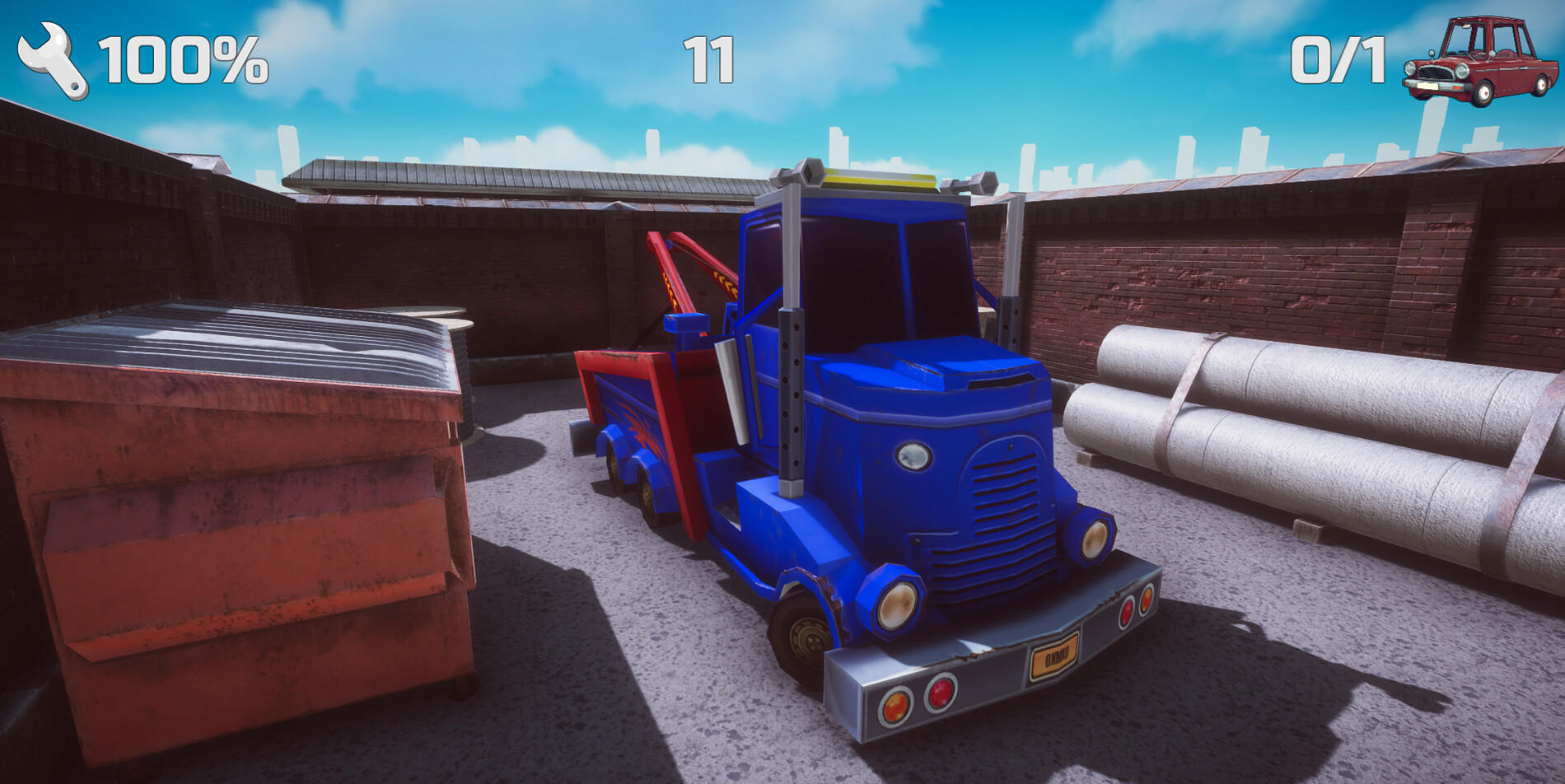 Tow Truck ภาพหน้าจอเกม