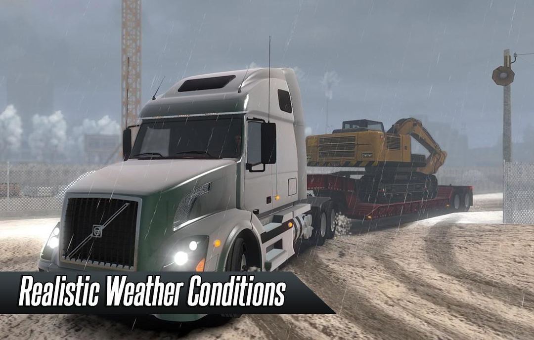 USA Truck Simulator 3D screenshot game