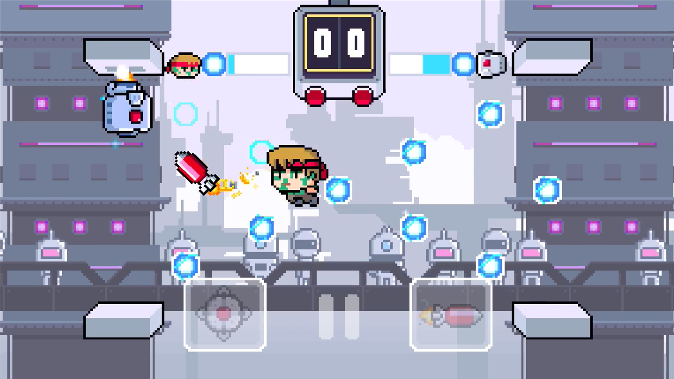 Flipchamps Dual Strike Game Screenshot
