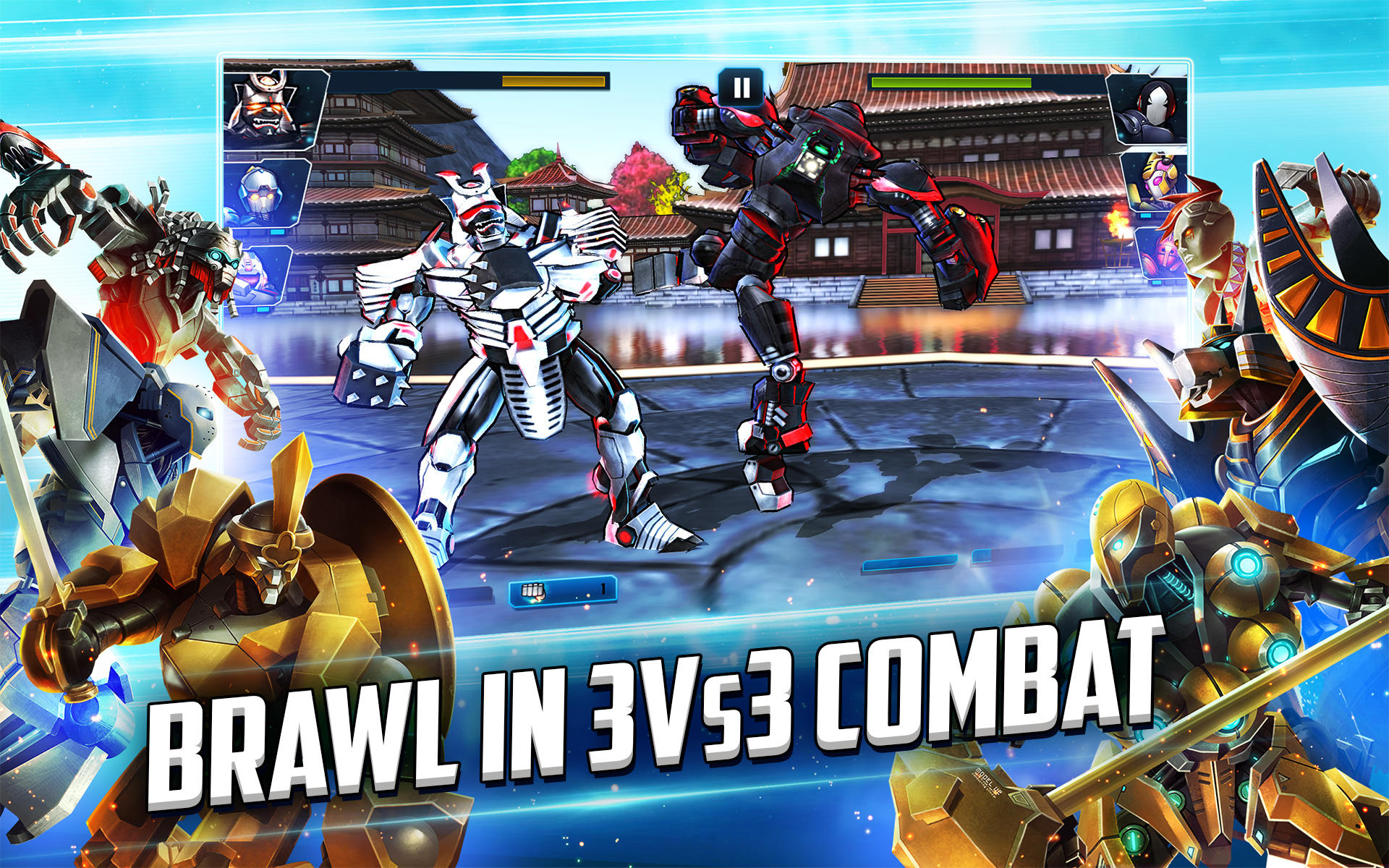 Ultimate Robot Fighting Game Screenshot