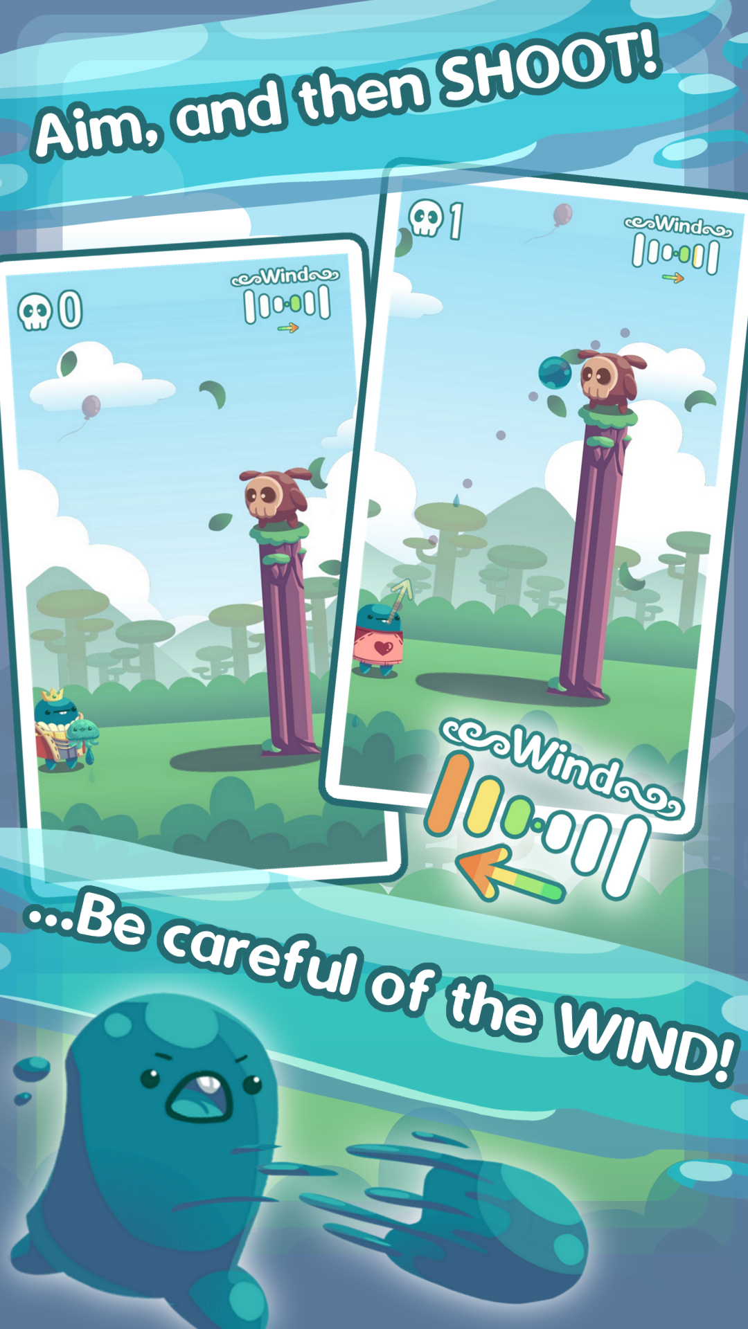 Скриншот игры Splat d' Skull