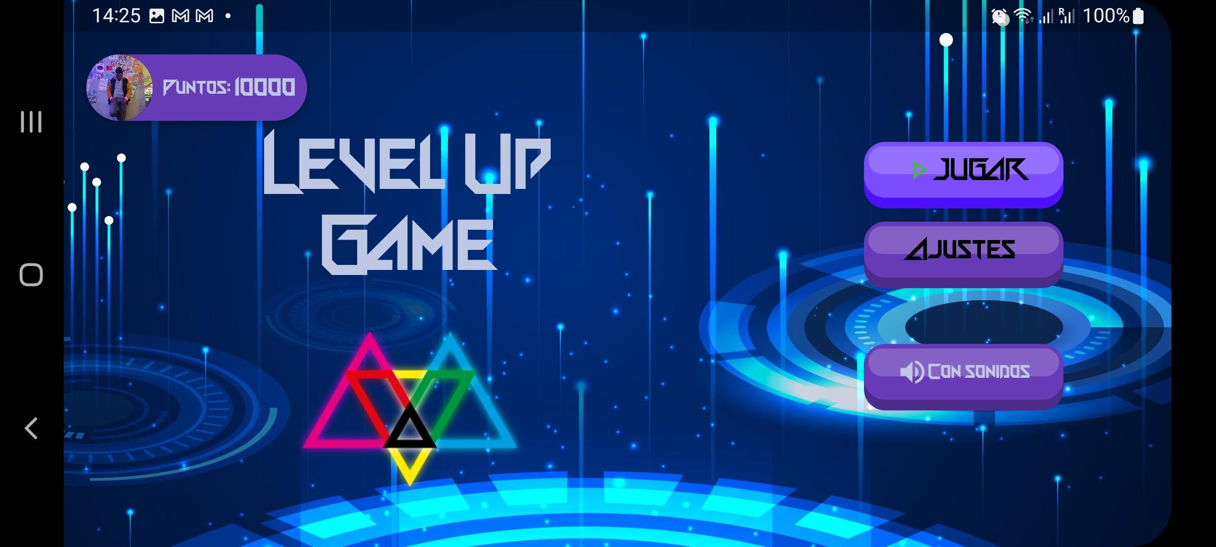 Screenshot of Level Up Game