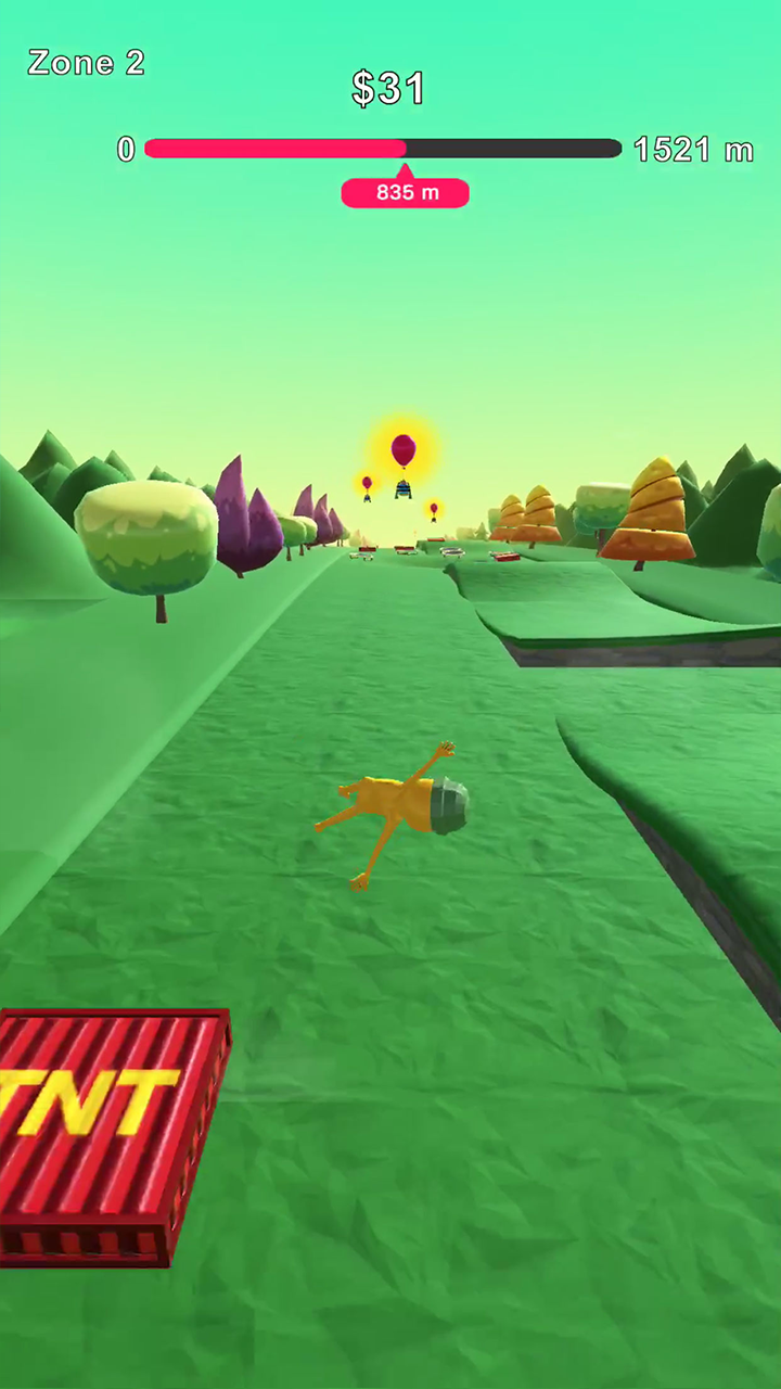 肚皮弹射 ゲームのスクリーンショット