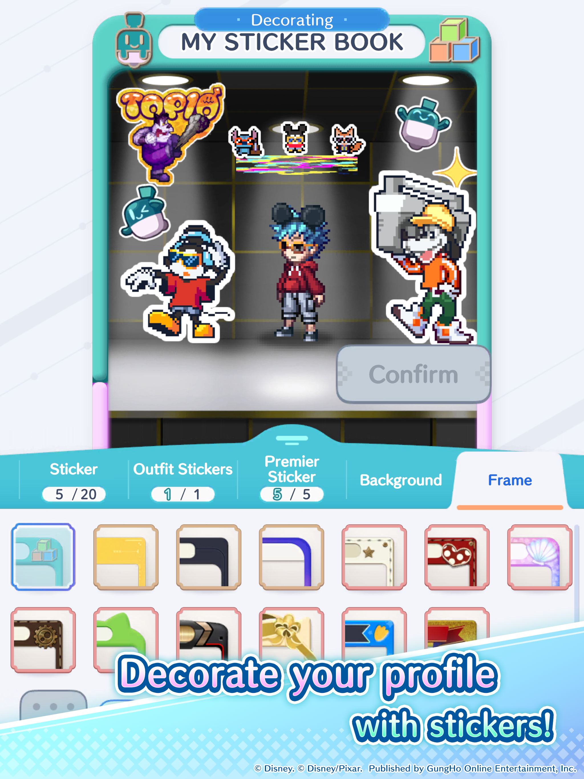 Disney Pixel RPG Game Screenshot
