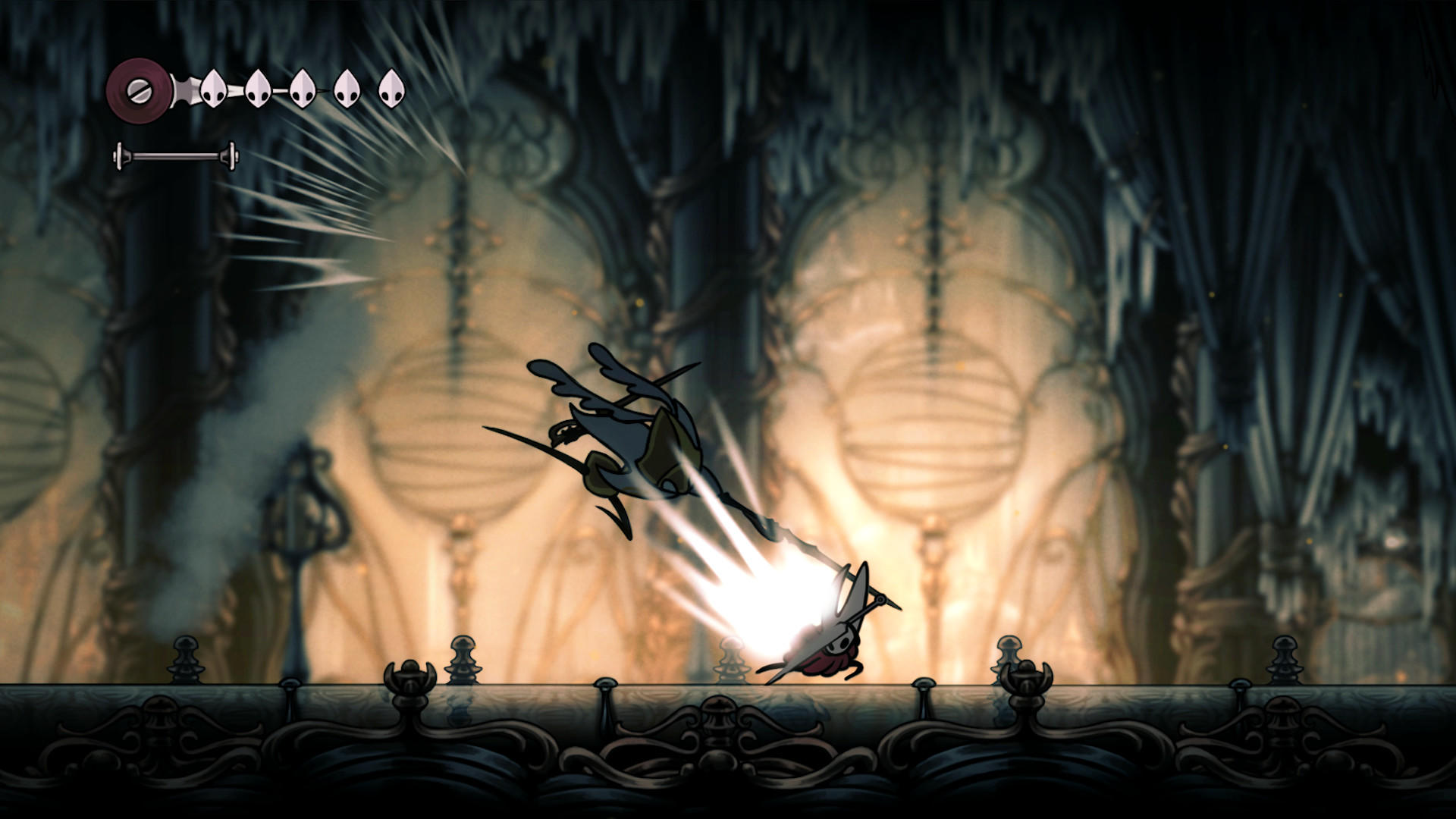 Screenshot of Hollow Knight: Silksong