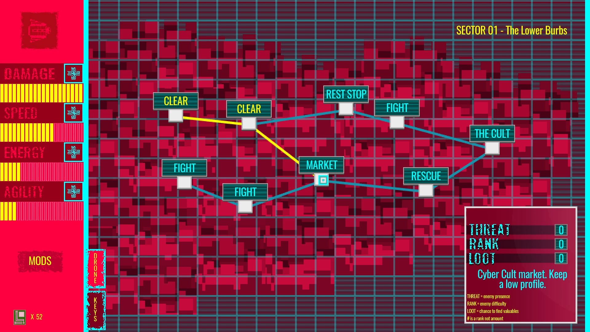 Screenshot of Cyber Cult City