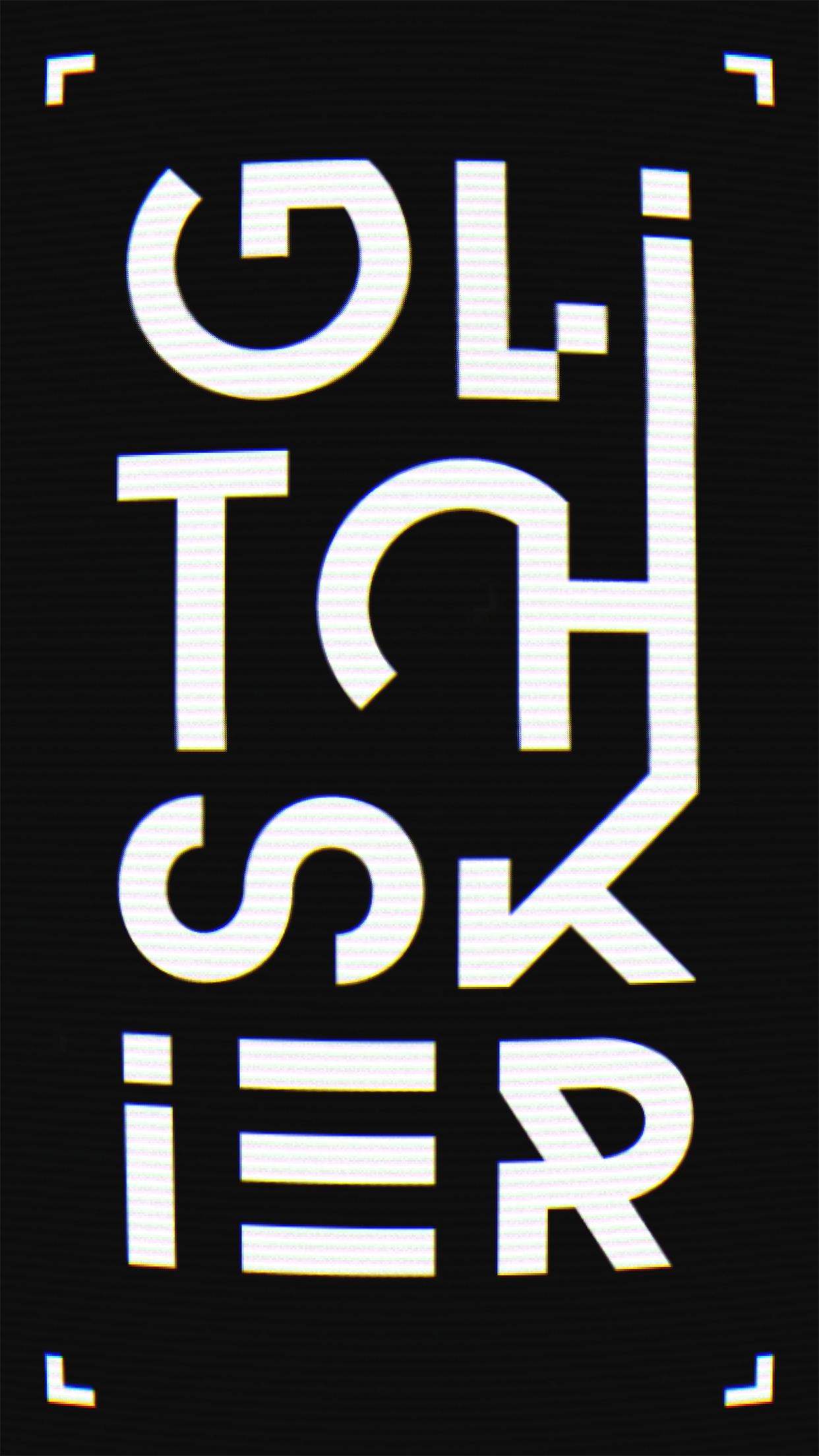 Glitchskier Game Screenshot