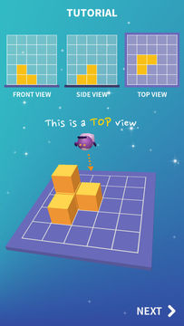 Cuplikan Layar Game Roll The Cubes - Brain Puzzle