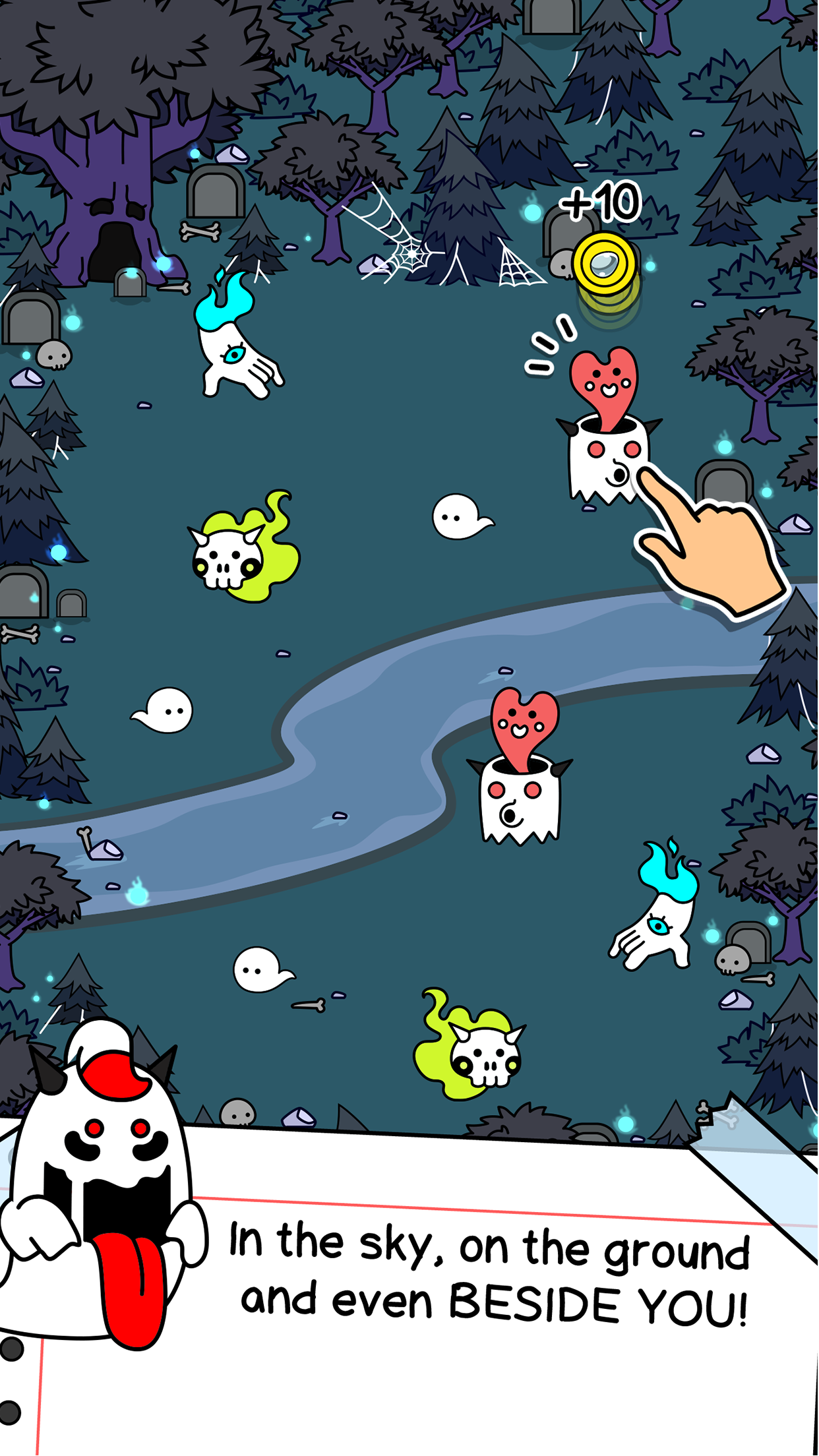 Ghost Evolution: Merge Spirits Game Screenshot