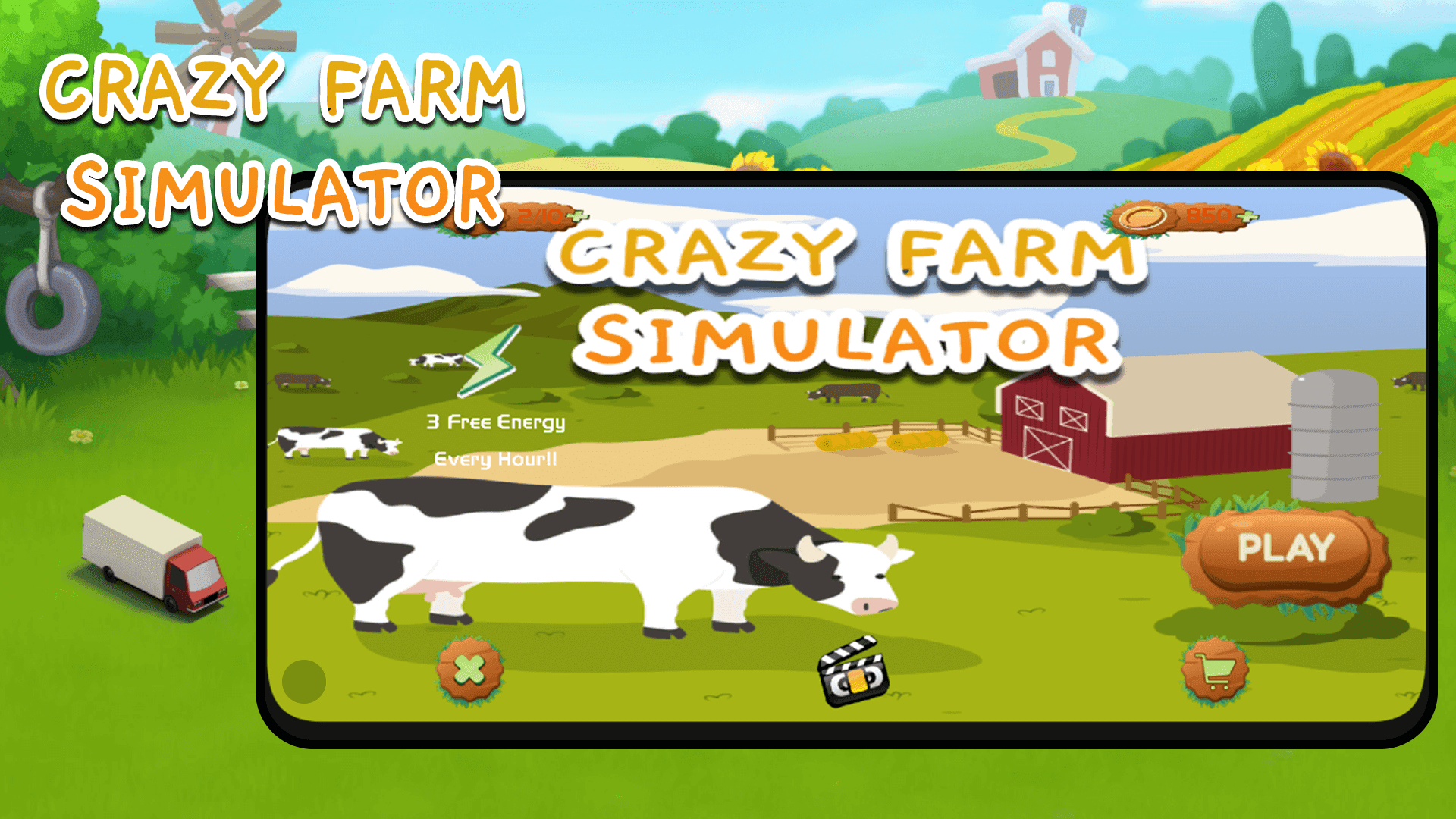 Screenshot 1 of Simulatore di fattoria pazza 1.0.1