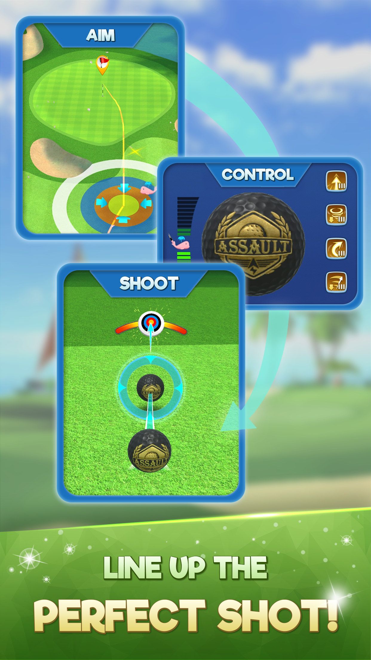 Extreme Golf Game Screenshot
