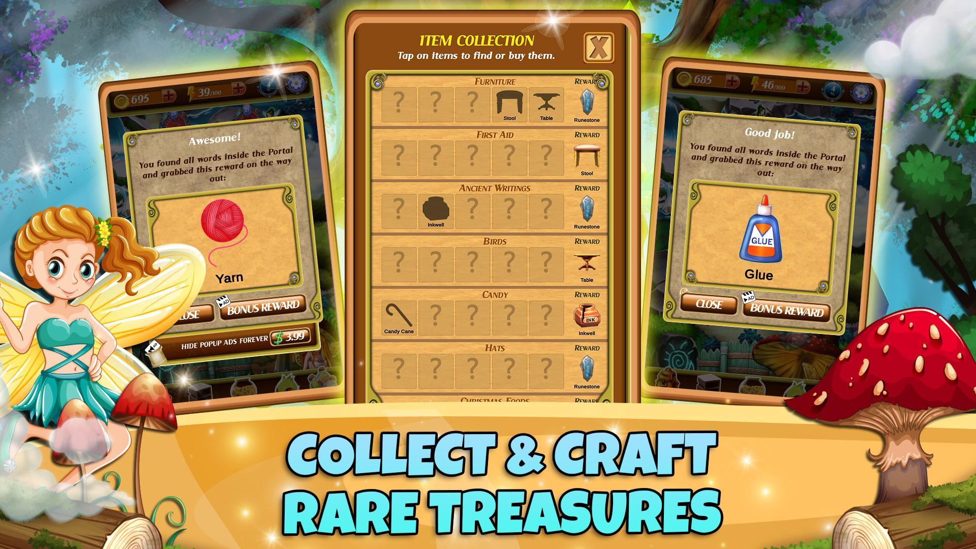 Word Search: Fairy's Magic ภาพหน้าจอเกม