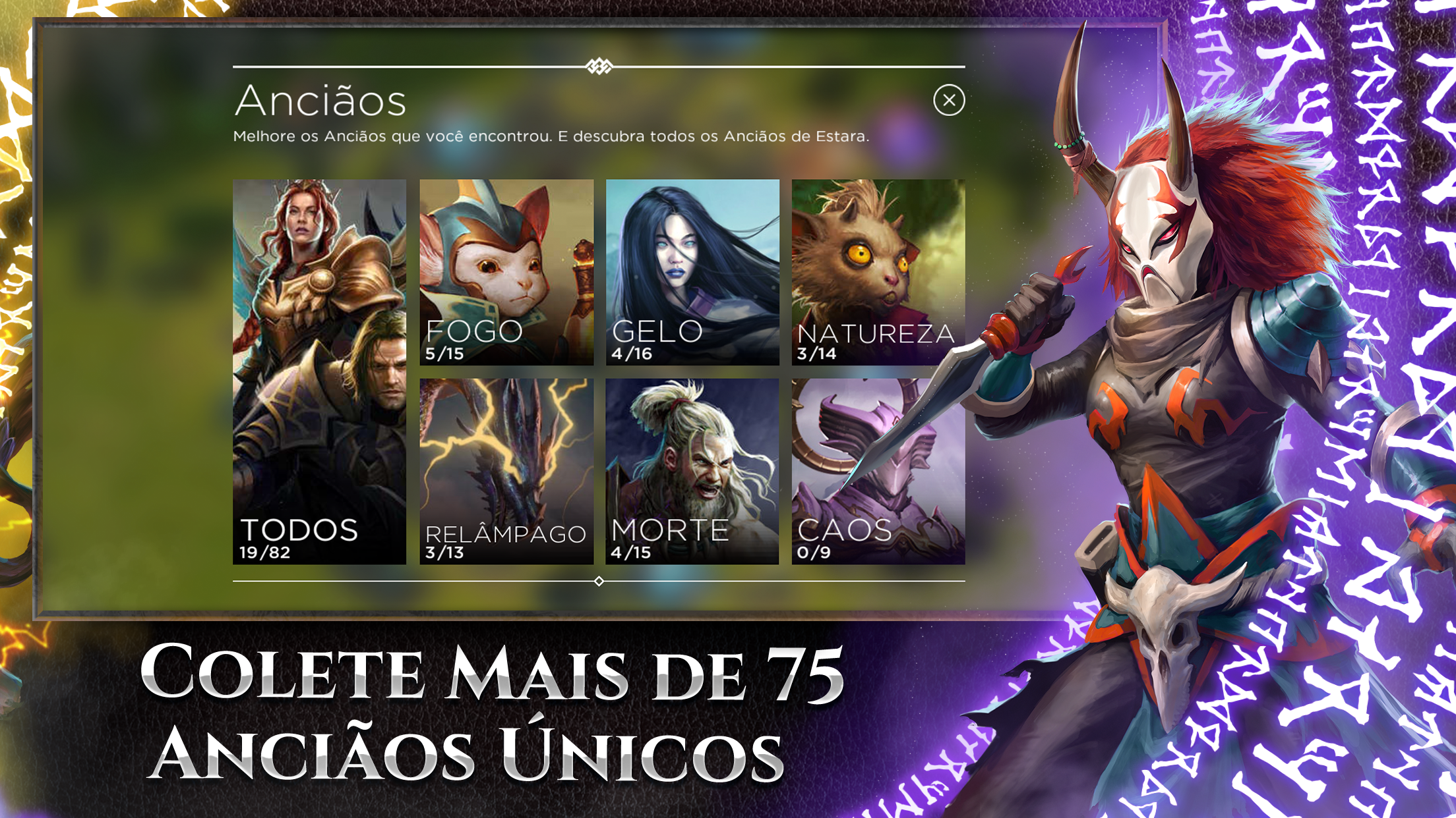 Captura de Tela do Jogo Rival Kingdoms: Ruinação