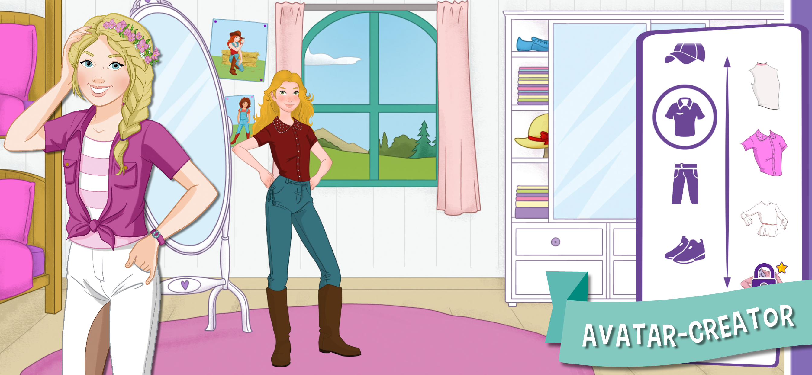 Captura de Tela do Jogo HORSE CLUB Pferde-Abenteuer