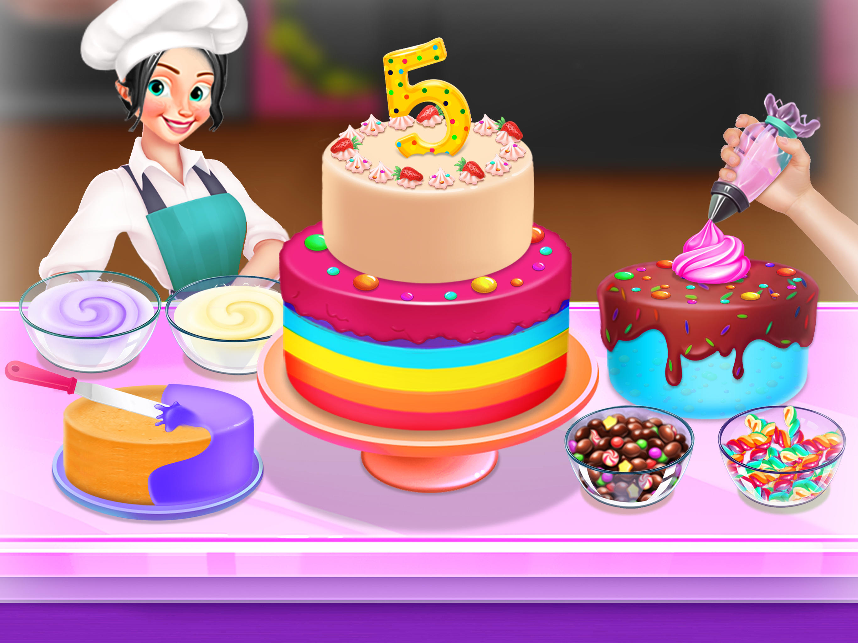 Cake Maker Cooking Cake Games APK for Android Download