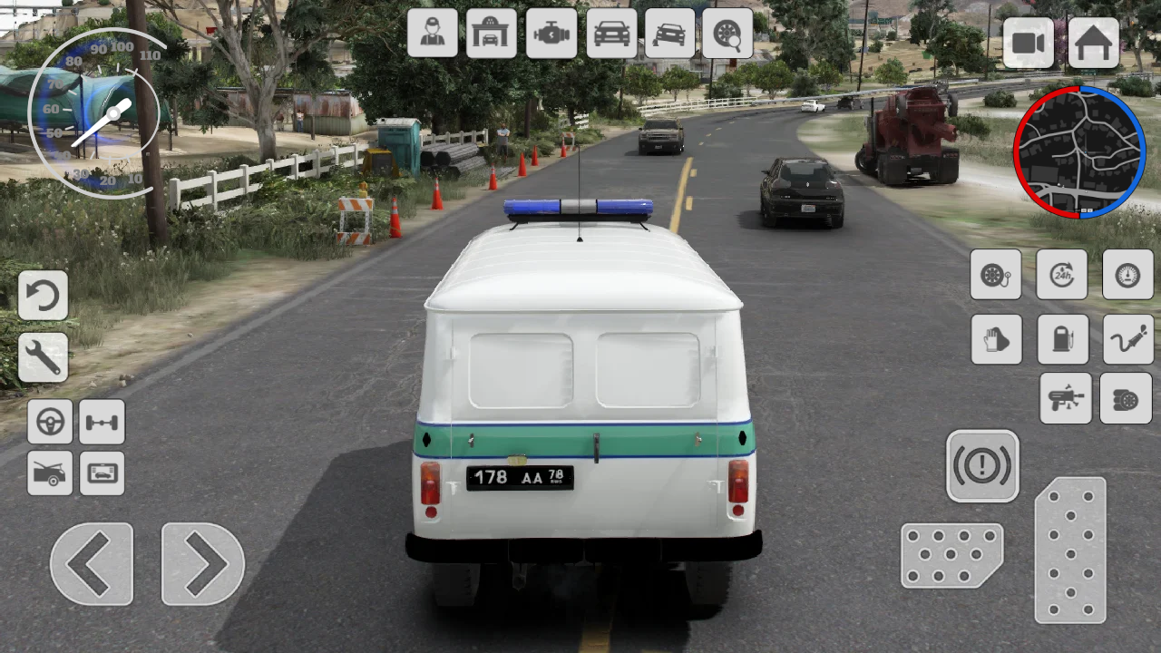 Screenshot of UAZ Loaf: Special vehicle 4x4