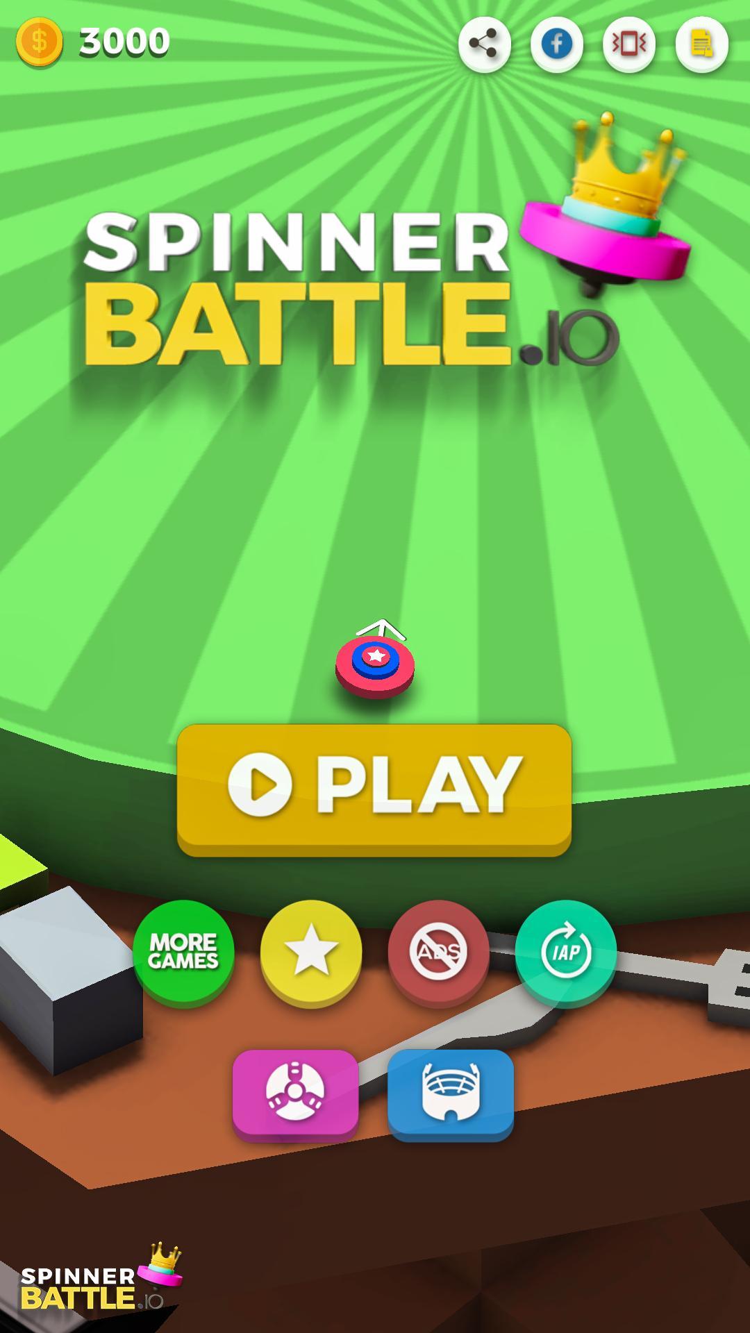 Spinner Battle.io 遊戲截圖