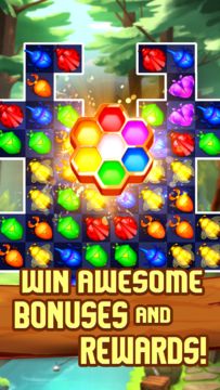 Bug Smash Match 3 Game Screenshot