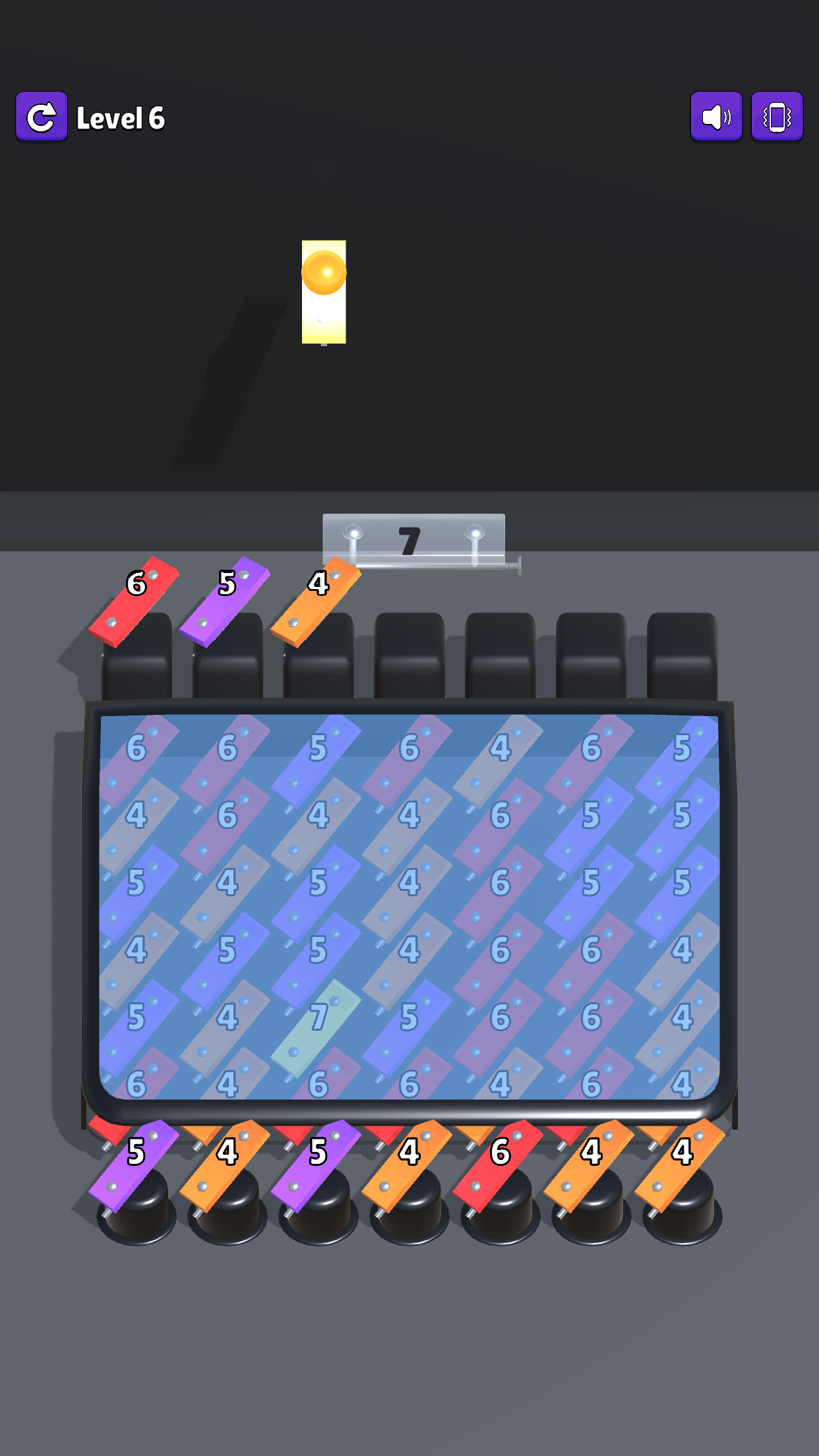 Marble Rhythm Game Screenshot