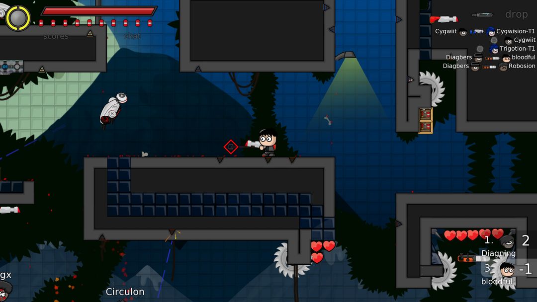Ninslash screenshot game