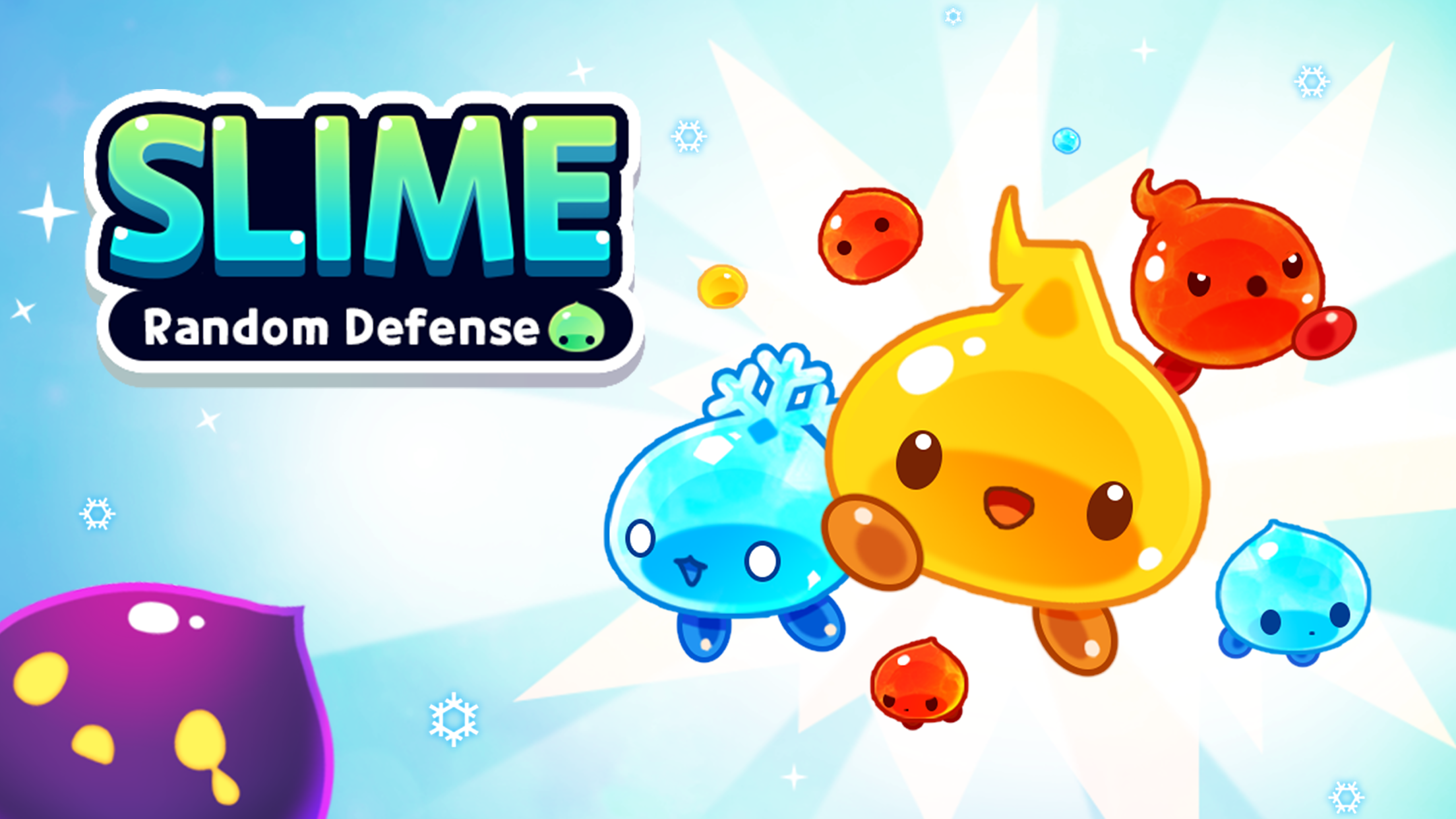 Slime Random Defense ภาพหน้าจอเกม