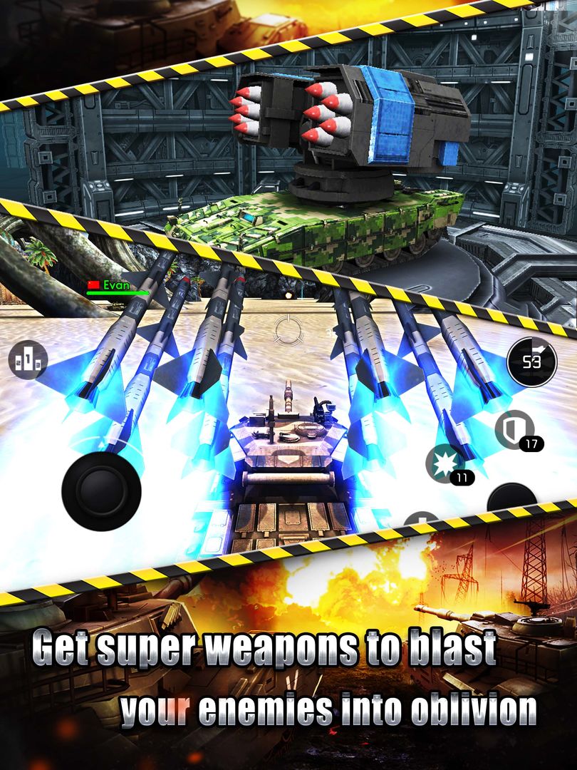 激逗战车（Tank Strike）遊戲截圖